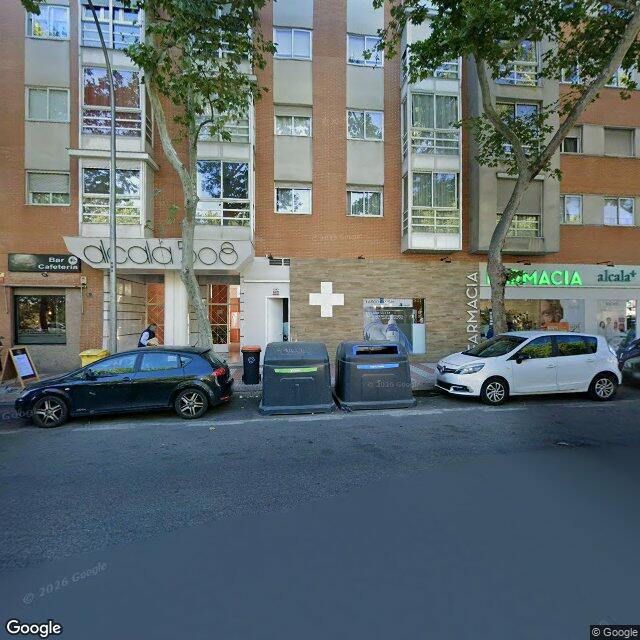 Street view near Alcalá 508 in Spain
