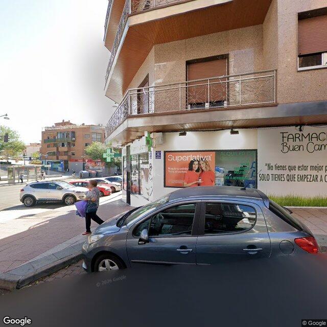 Street view near Alicia Guadalupe Pecellin in Alcobendas