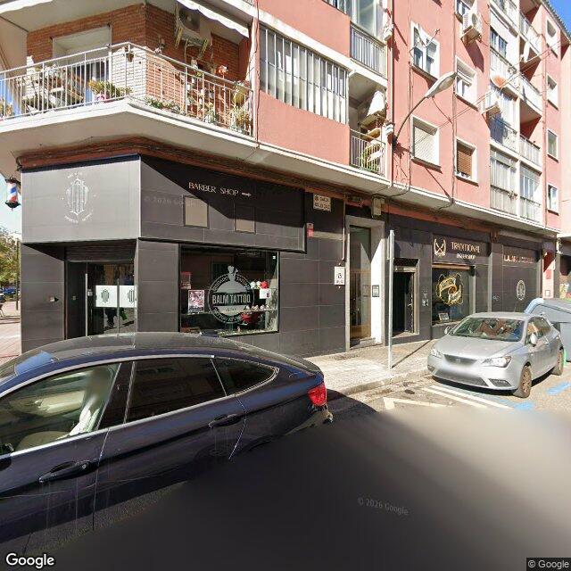 Street view near Allué Bellosta, María Luisa in Zaragoza