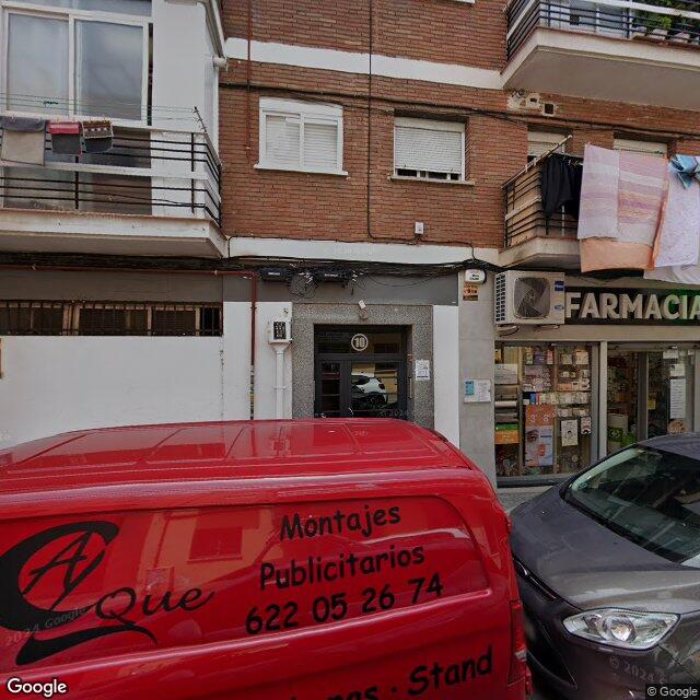 Street view near Amalia Perez Romero , Maria Angeles Perez Romero in Madrid