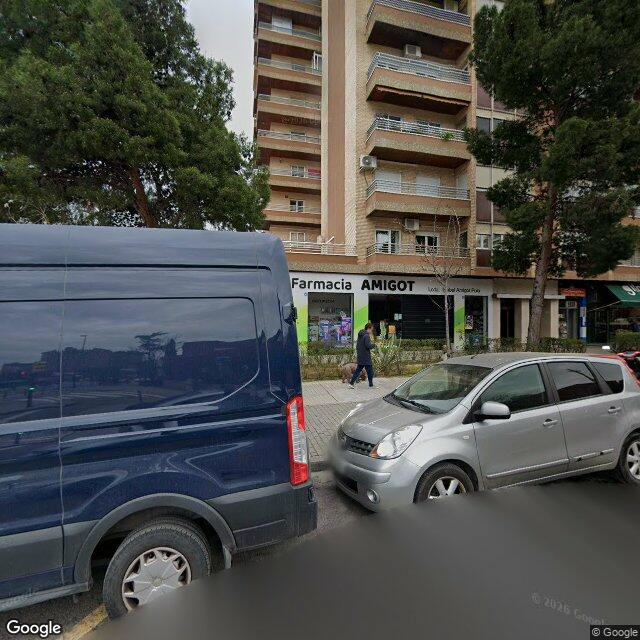 Street view near Amigot in Zaragoza
