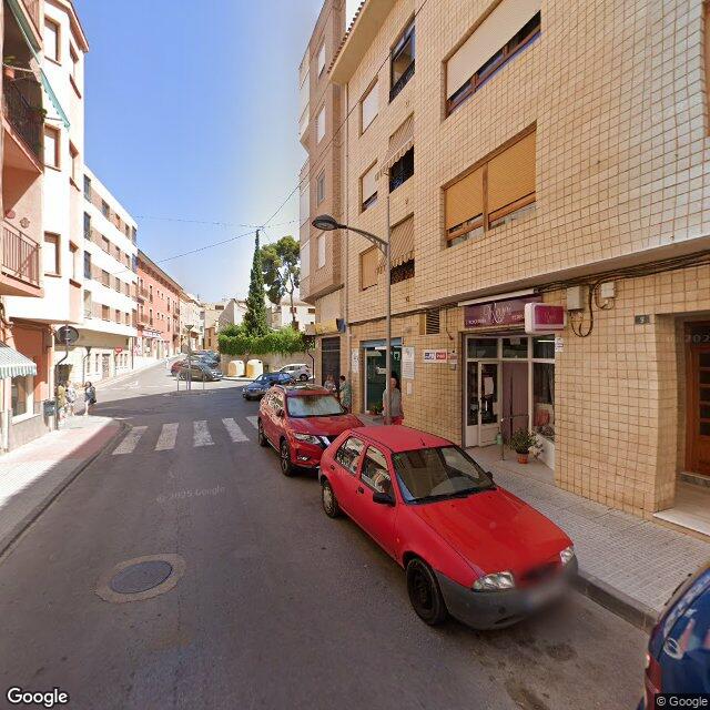 Street view near Ana Andrés González Y Luisa María Escriva Fernández in Biar