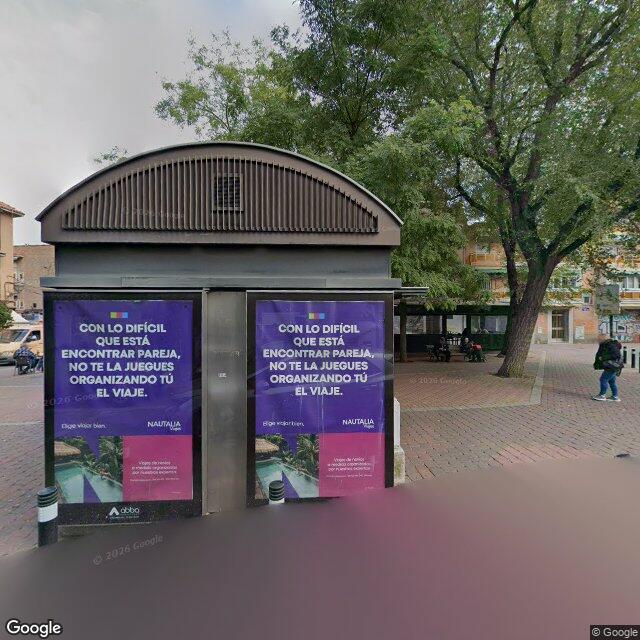 Street view near Ana Luisa Ortega Monreal , Luisa Monreal Clemente in Madrid