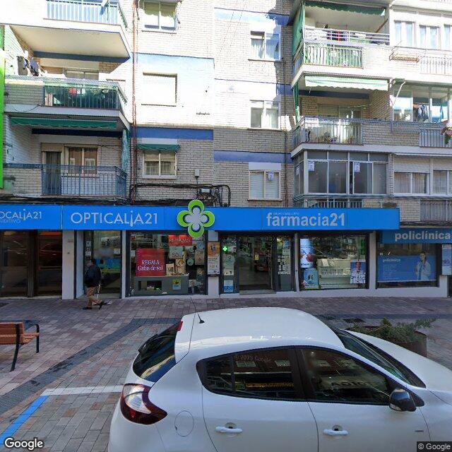 Street view near Angel Caballero Gomez in Alcobendas