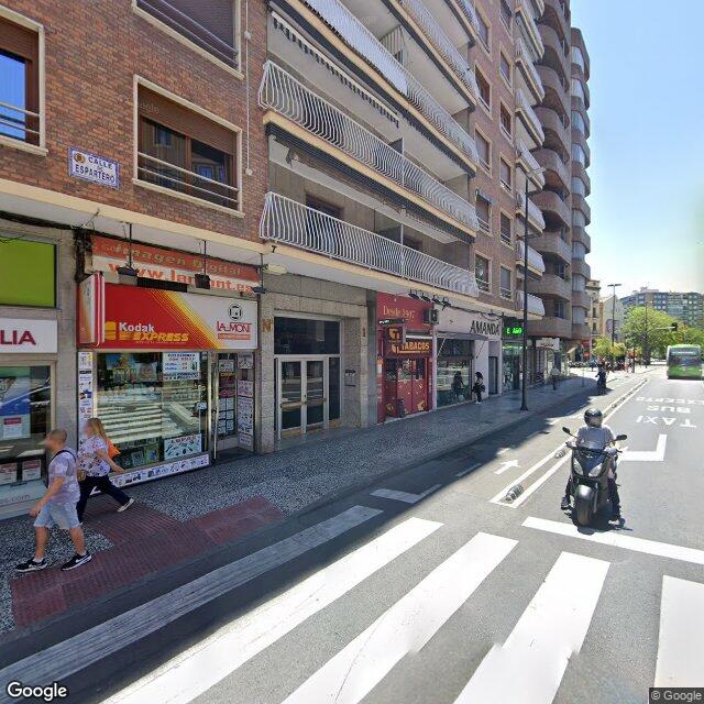 Street view near Ansuategui Muzas, Federico Jaime in Zaragoza