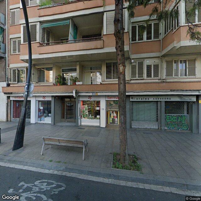 Street view near Antiga Farmàcia Ferrer in Barcelona