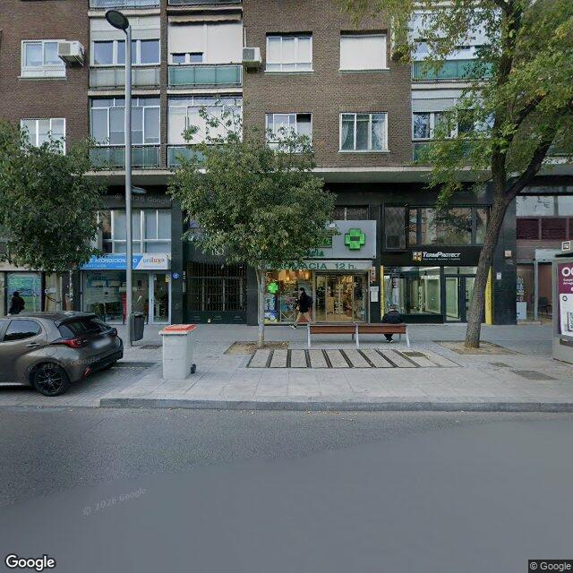 Street view near Aparicio Calleja in Madrid
