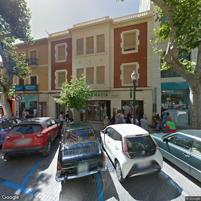 Street view near Araceli Farmacia in Spain