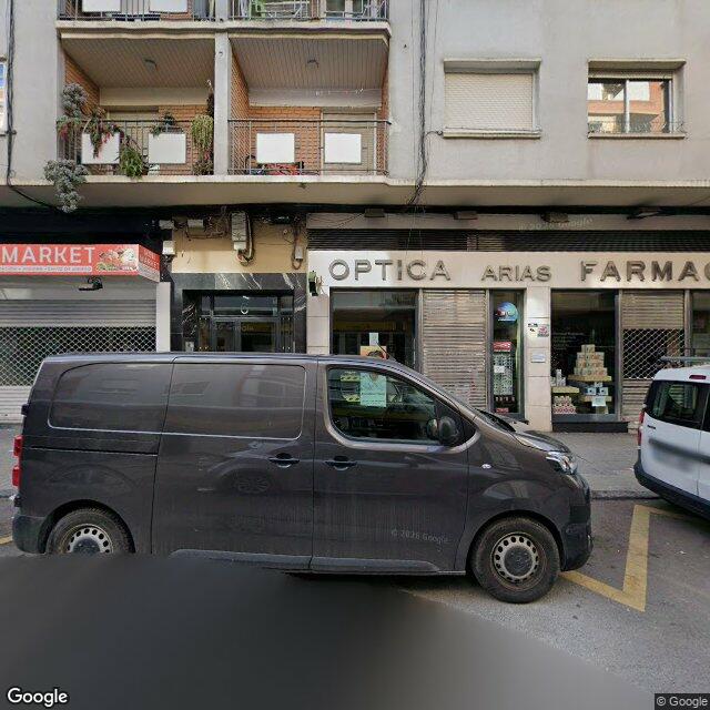 Street view near Arias Santafé, Carlos in Zaragoza