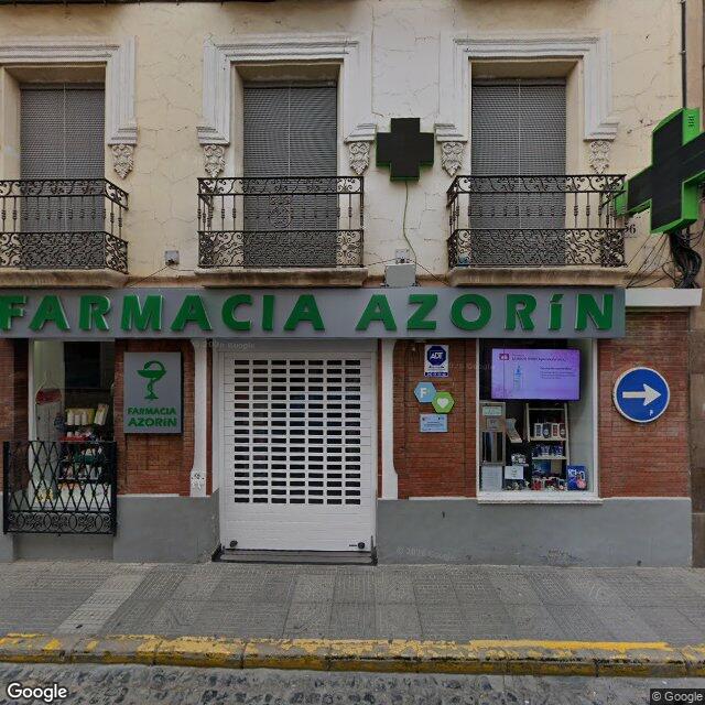 Street view near Azorín in Jumilla