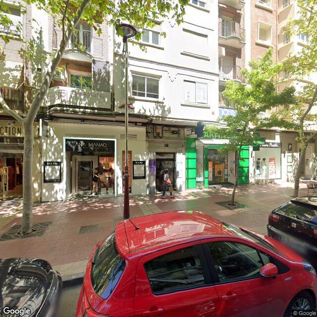 Street view near Basaldua Ezquerra, María in Zaragoza