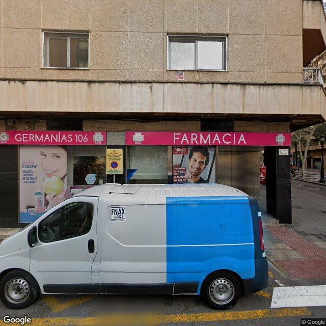 Street view near Beatriz Román Llamasí-Beatriz Martínez Román in Gandía