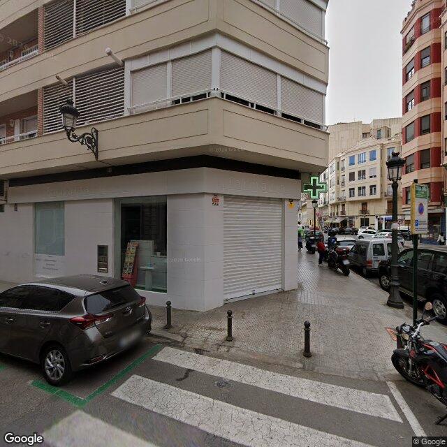 Street view near Bellver in Spain
