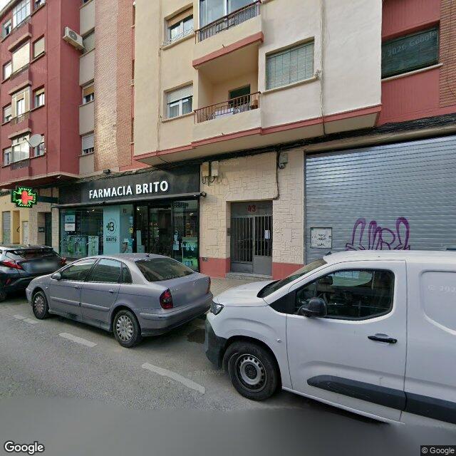 Street view near Brito Cáceres, Gloria María in Zaragoza