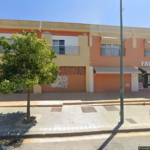 Street view near Calatrava San-Gil Juan Carlos in Bda. Campanillas