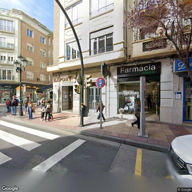 Street view near Calle De San Vicente De Paúl in Zaragoza