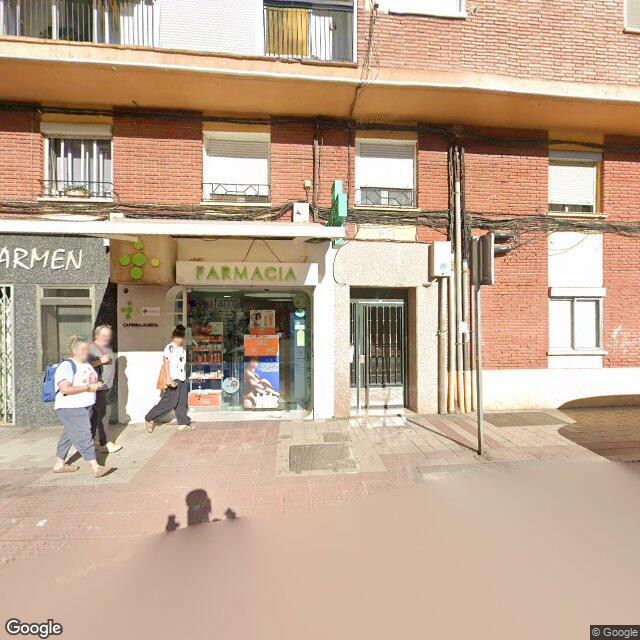 Street view near Carrera Huerta in Valladolid