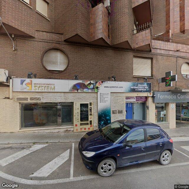 Street view near Carrión in Spain
