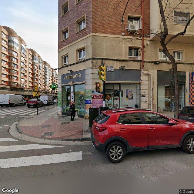 Street view near Casamayor Lalana Ruiz Álvarez in Zaragoza