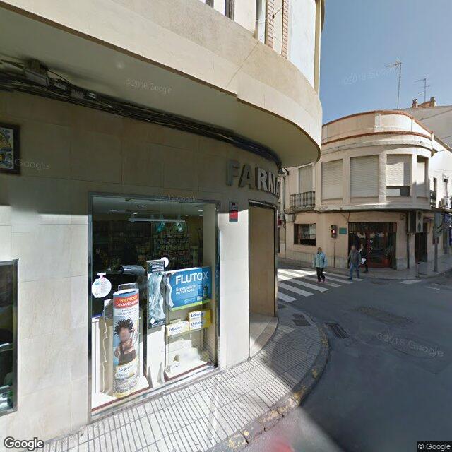 Street view near Castillo Frasquet in Alzira