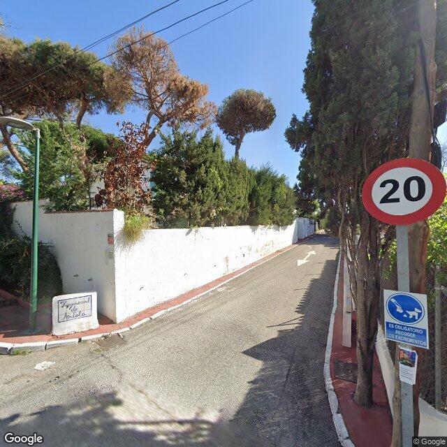Street view near Castro González, Carmen in Marbella