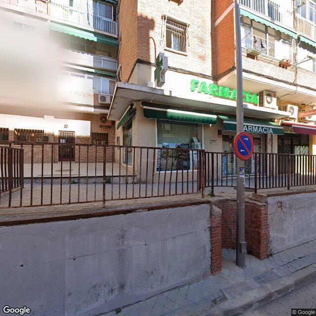 Street view near Castro Ros in Madrid