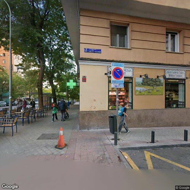 Street view near Cavanilles in Madrid
