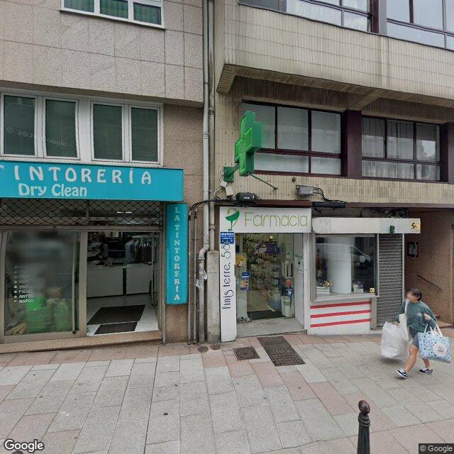 Street view near Celestino Castro Espasandín in A Coruña
