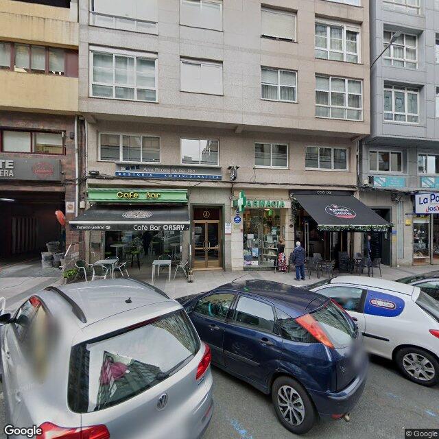 Street view near C.R.C. in A Coruña