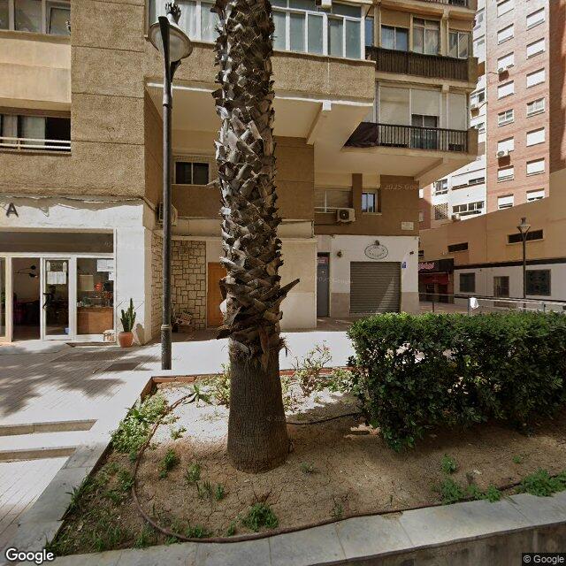 Street view near Damas Fernandez-Figares, Lourdes in Malaga