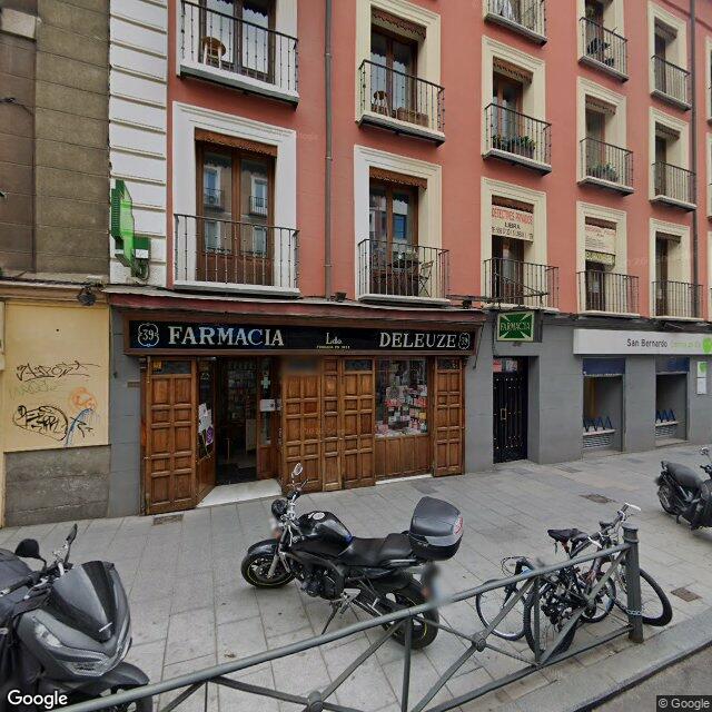 Street view near Deleuze in Madrid