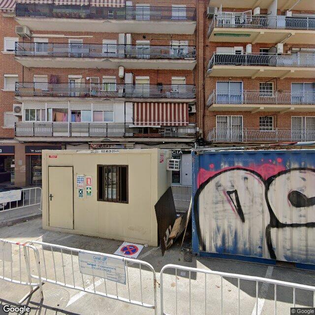 Street view near El Mercado in Madrid