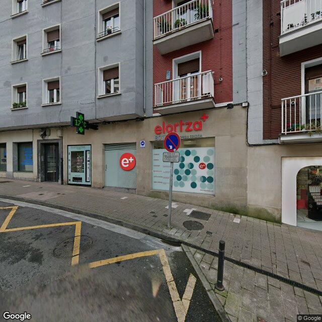 Street view near Elortza Botika in Spain