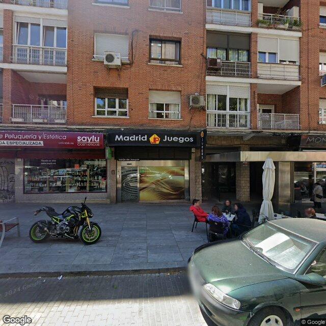 Street view near Enrique Calcedo Barba , Julia Calcedo Barba in Madrid