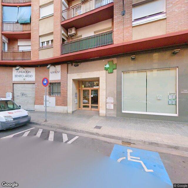 Street view near Espuelas Millan, Jesús María in Zaragoza