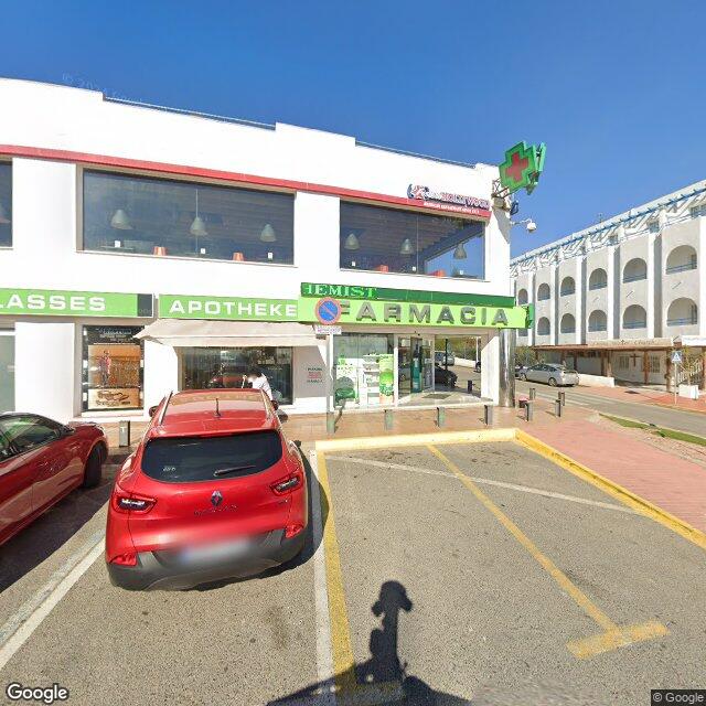 Street view near Eugenio Puerto in Mojácar Playa