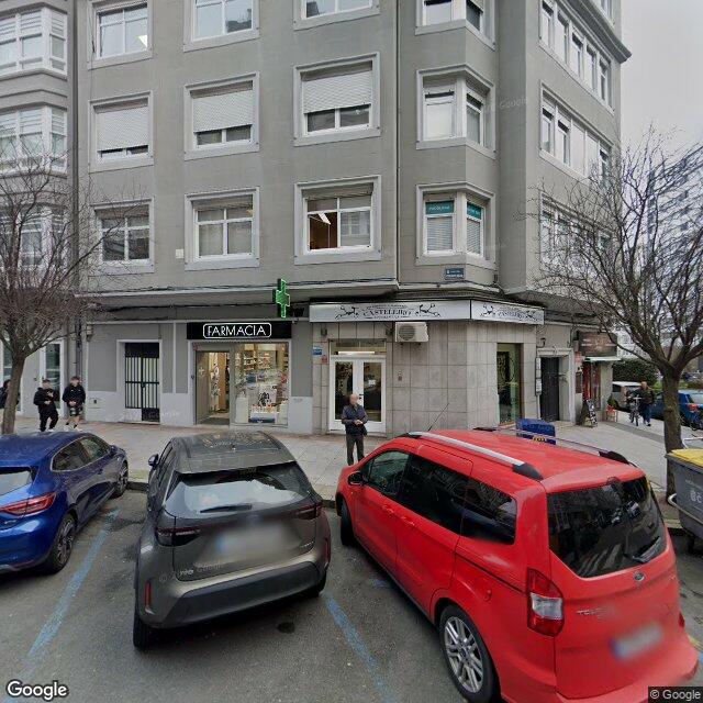 Street view near E.V.F. in A Coruña