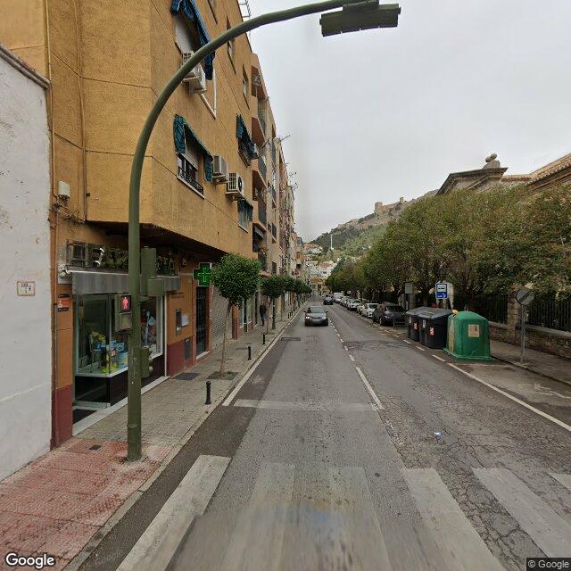 Street view near Famacia Ángel Y Manuel Pulgar in Jaén