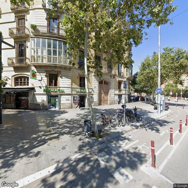 Street view near Farmàcia Àngels Salvadó Lladó in Barcelona