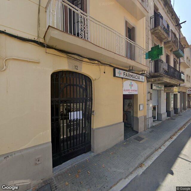 Street view near Farmàcia Álvarez Rodríguez - Quintana Tomàs in Barcelona