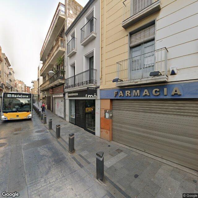 Street view near Farmàcia Adela Aguilar Calvo in Barcelona