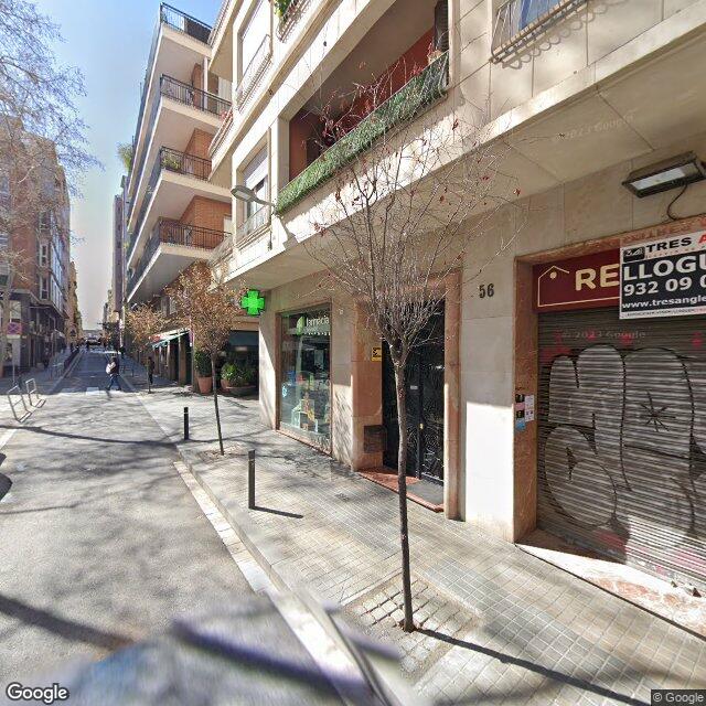 Street view near Farmàcia Adell Jaumandreu, Lluís in Barcelona
