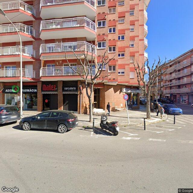 Street view near Farmàcia Adzet Panadès, Maria Elena in Barcelona