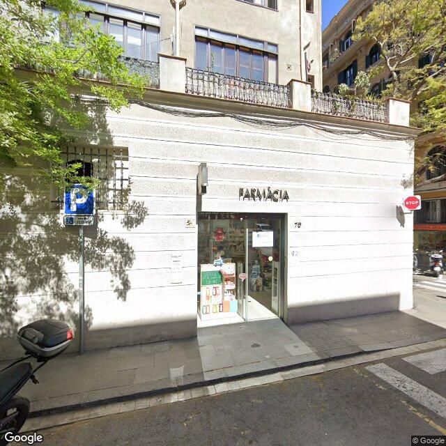 Street view near Farmàcia Aguirre Canyadell, Montserrat in Barcelona