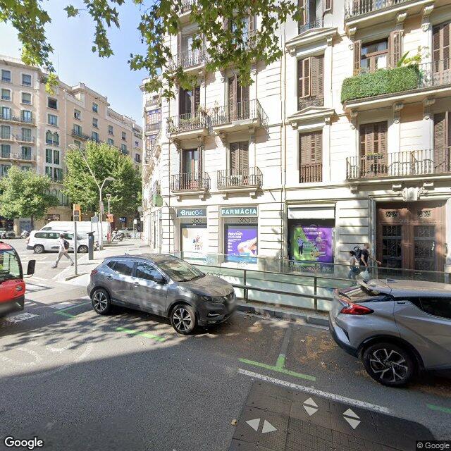 Street view near Farmàcia Alarcón Ruíz, M. Lluïsa I Andreu in Barcelona