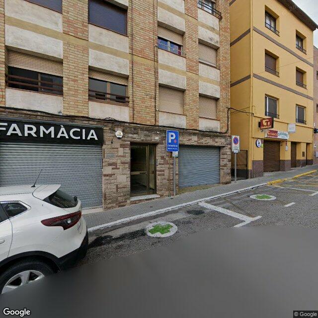 Street view near Farmàcia Alba Mataró in Sant Martí de Centelles