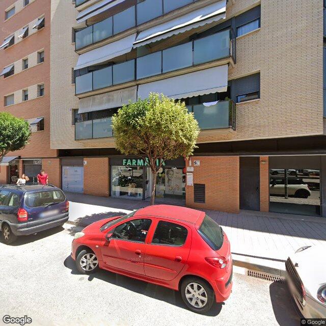 Street view near Farmàcia Albert Lozano Rocabeyera in Barcelona