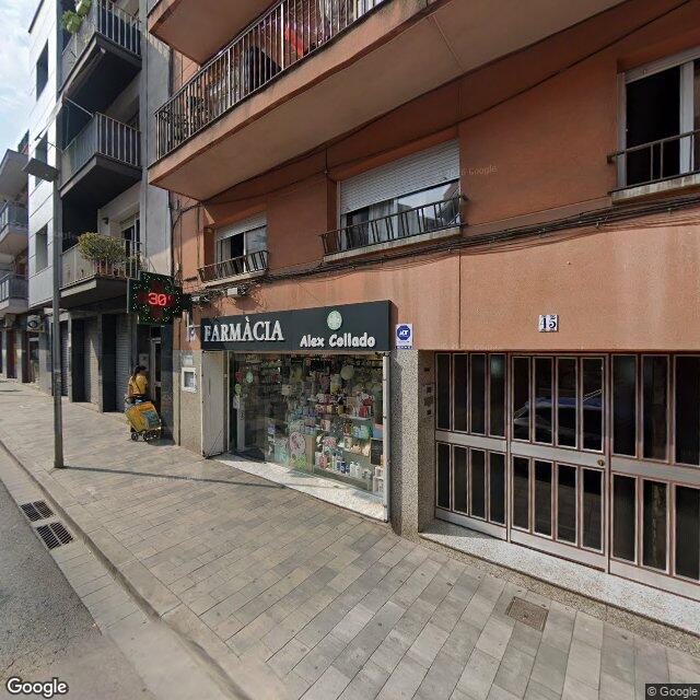 Street view near Farmàcia Alex Collado in Barcelona