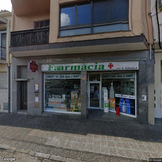Street view near Farmàcia Alexandre Juanola Ribera in Gerona