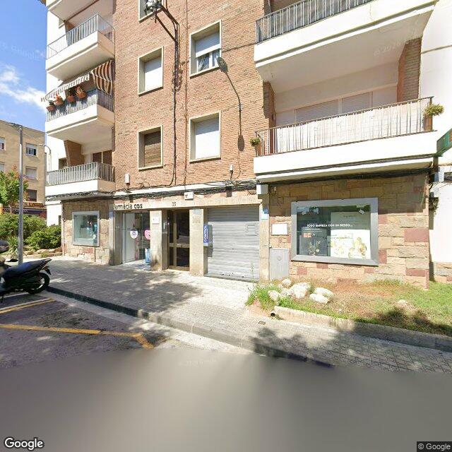 Street view near Farmàcia Alfonso in Barcelona